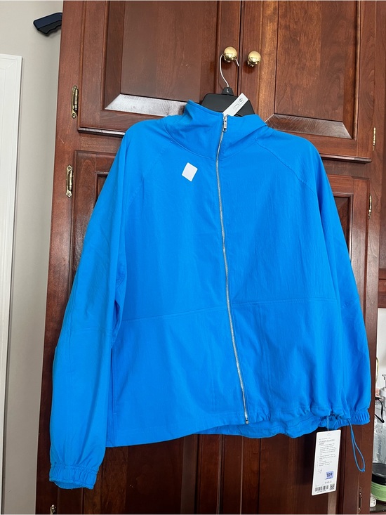 lululemon athletica Jackets & Blazers - lululemon athletica Bright Blue Full-Zip Jacket